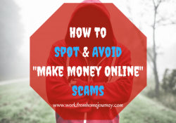 How to Avoid Making Money Online Scams